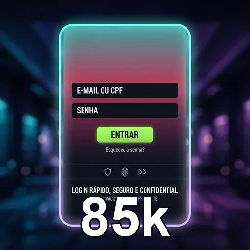 Tela de saque via Pix no 85k com fluxo prático