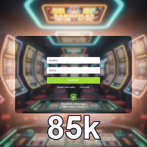 Login rápido no celular na plataforma oficial 85k