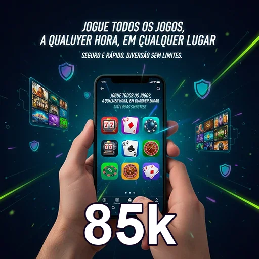 Saques via mobile no 85k com verificação de conta