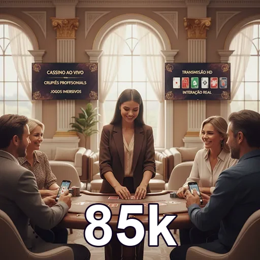 Tela de regras da conta e suporte oficial no 85k